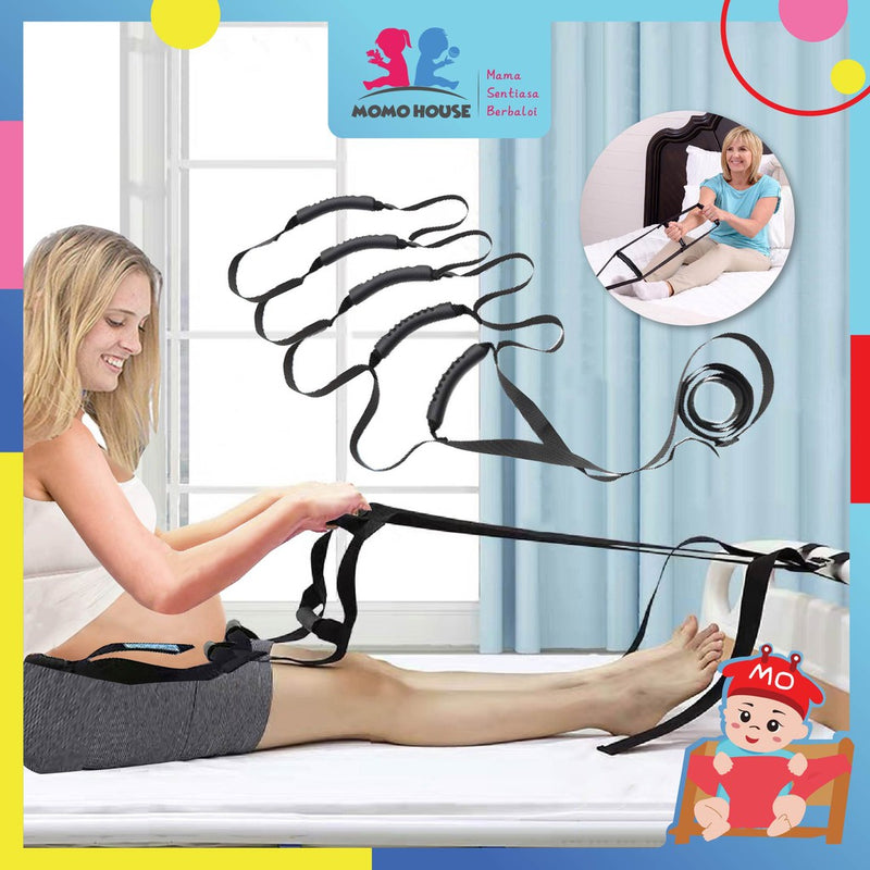 1Pcs Bed Rope Ladder Sit Up Assist Device Support Belt Strap Elderly Patient Tali Katil