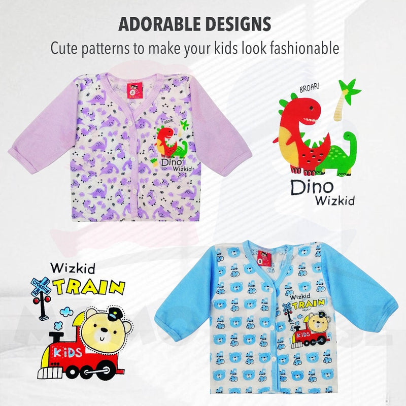 Newborn Baju Baby Infant Suit Dino Design Baju Baby(1pcs = Baju + Seluar)(33004 & 33005 & 33006 & 33007 & 33008 & 33009)