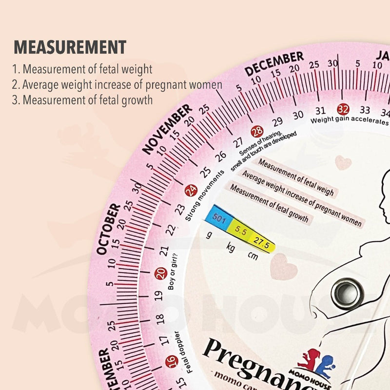 Pregnancy OB Wheel Obstetric Wheel Pregnancy Calculator Wheel Roda Kehamilan