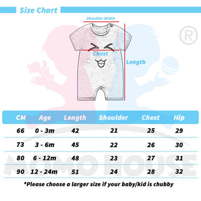 Baby Romper Newborn Jumpsuit Baju Short Sleeve Clothing (BM001)