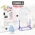 Momo House Electronic Baby Cradle Automatic Electric Baby Cradle Spring Buaian Bayi Elektrik Buai Baby