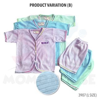 Newborn Baju Baby Infant Suit 0-3m Baju Tidur Baby (1pcs = Baju + Seluar) (Random Pick)(3906C&3907C&3908C&3909C&3905C)