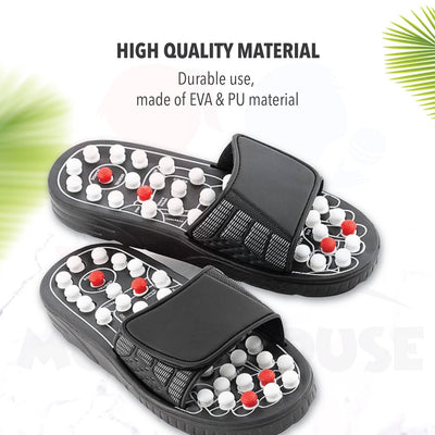 Acupressure Reflexology Foot Healthy Massage Slippers Slipper Sandal Shoe Kasut Selipar Urut