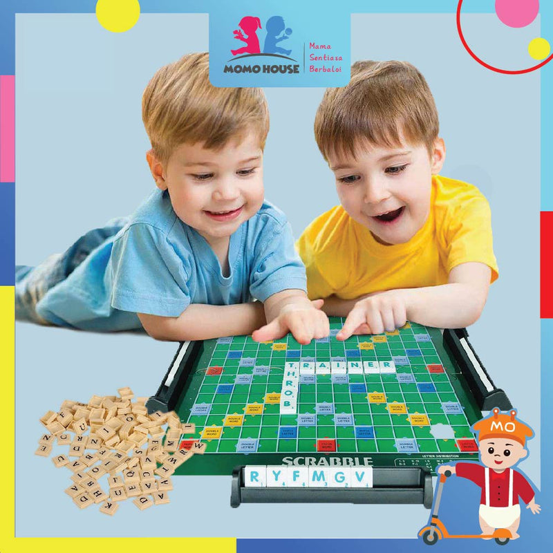 English Word Crossword Educational Board Game Toys For Boys Girls Kids