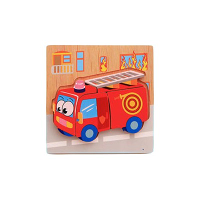 Wooden 3D Puzzle Jigsaw Wood Kids Baby Early Educational Learning Toys Extra Thick Wood Material