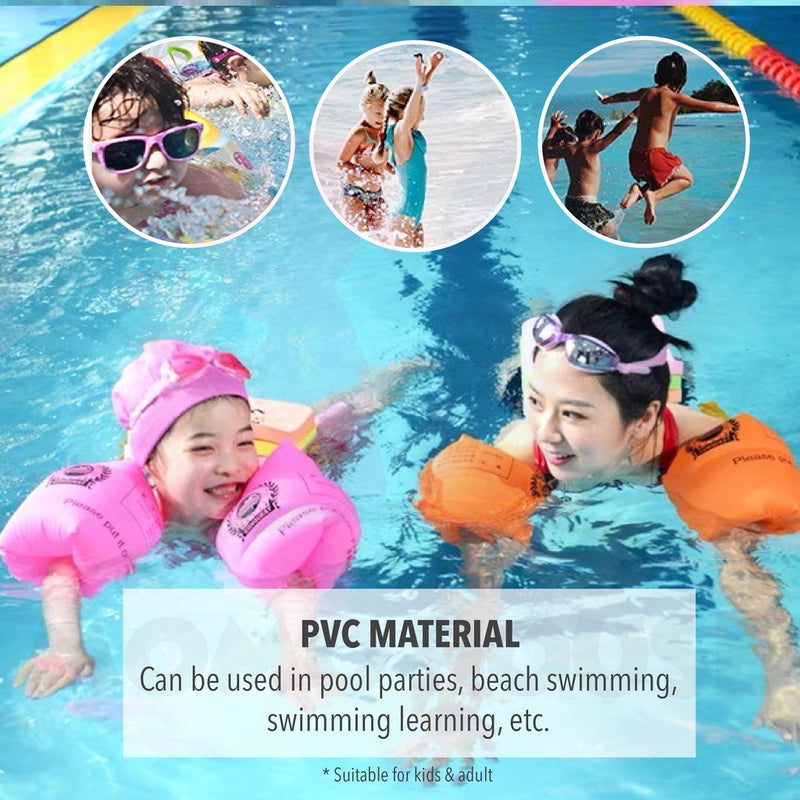 Baby Kids Inflatable Swimming Arm Ring Baby Float Safety Ring Pelampung Tangan Kanak Kanak