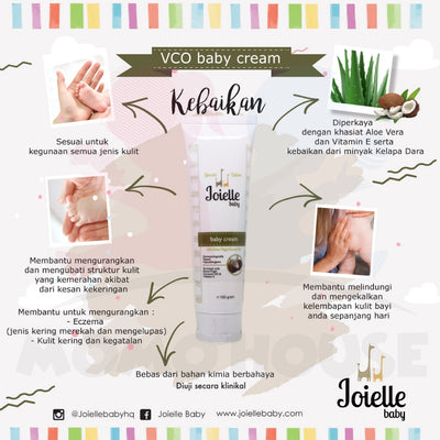 Joielle Baby VCO Cream (100g)