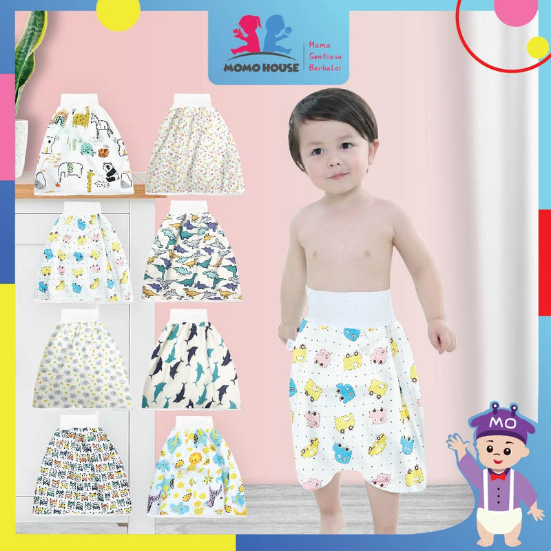 Baby Infant Diaper Waterproof Training Pants Skirts Kid Reusable Pants Urine Pants Adjustable Toilet Training Pants