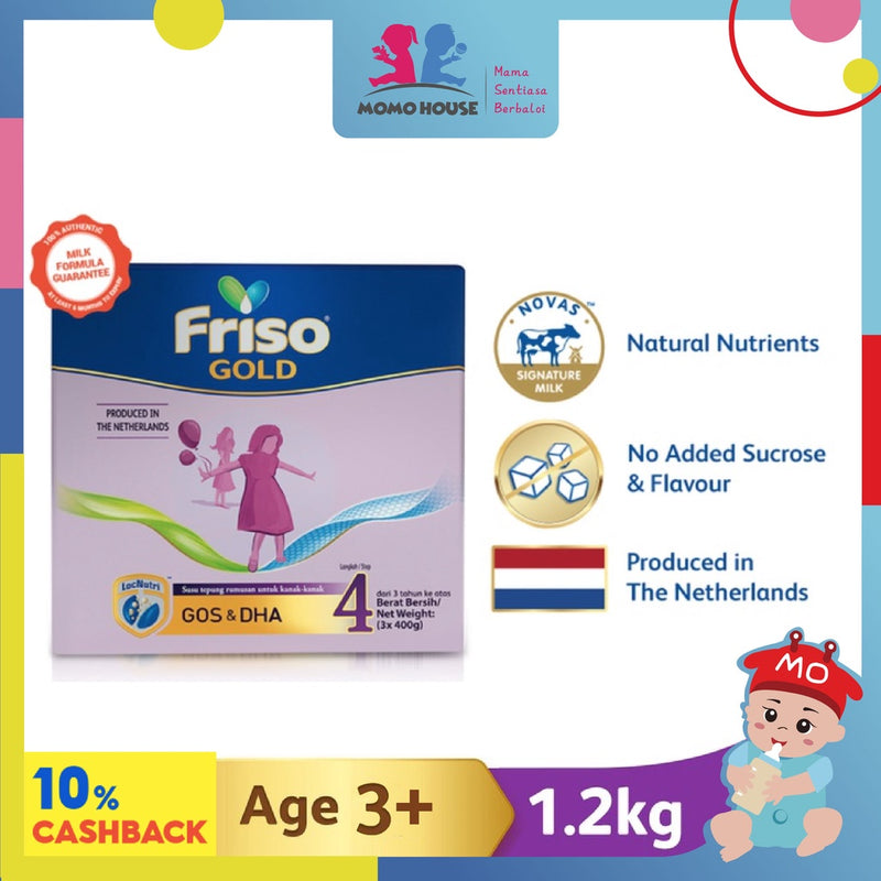 Friso Gold Step 4 Milk Formula 1.2kg