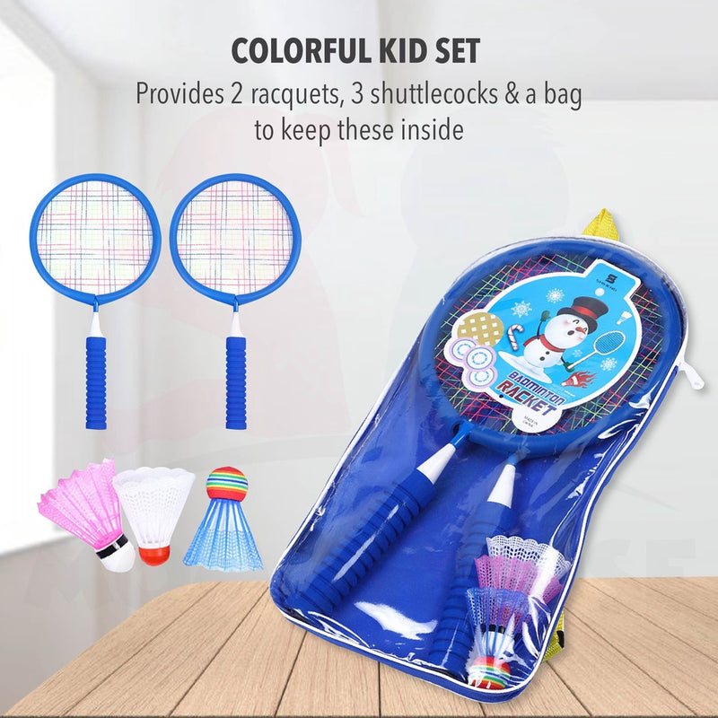 Junior Badminton Racket Set Children Badminton Racket  Indoor Outdoor Sports Shuttlecock