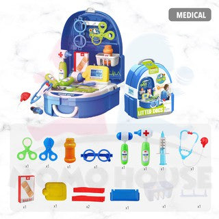 (10 Designs) Pretend Play Kids Toy Box Dream the Suitcase Tools Set