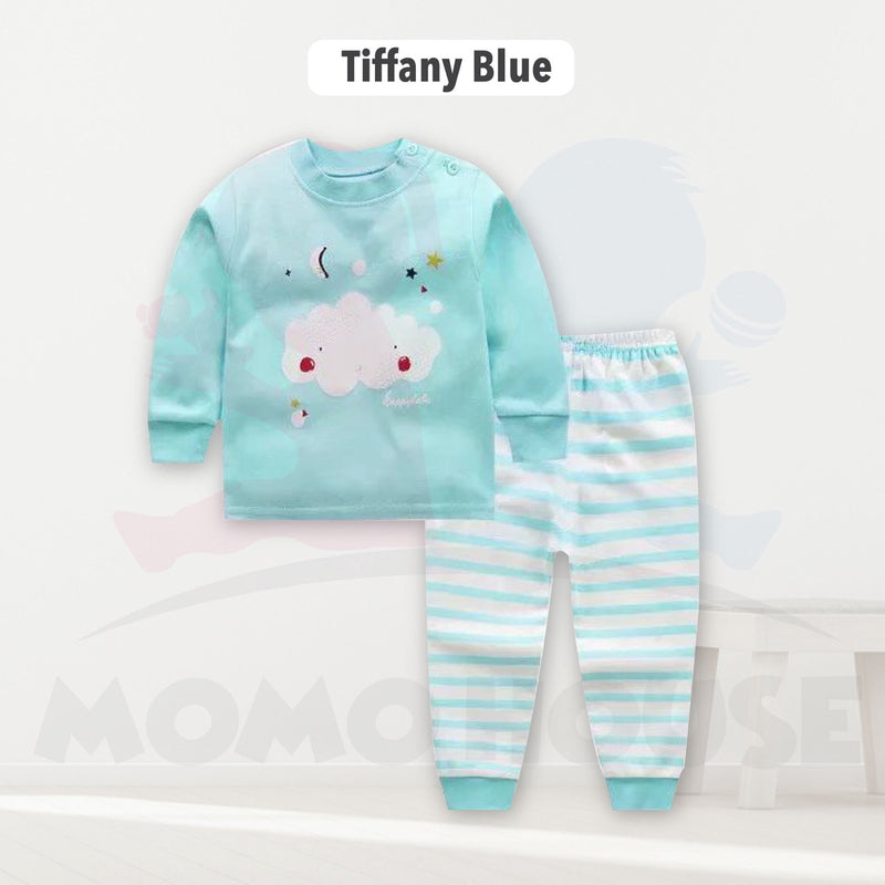 Newborn Pyjamas Baby Sleepsuit Long Sleeve Set (BM003)