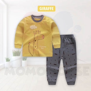 Newborn Pyjamas Baby Sleepsuit Long Sleeve Set Baju Tidur (BM003)