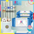 (HALAL) 100pcs Premium MOMO HOUSE Baby Wipes - (Non-Alcohol, Parabens Free, Fragrance Free)