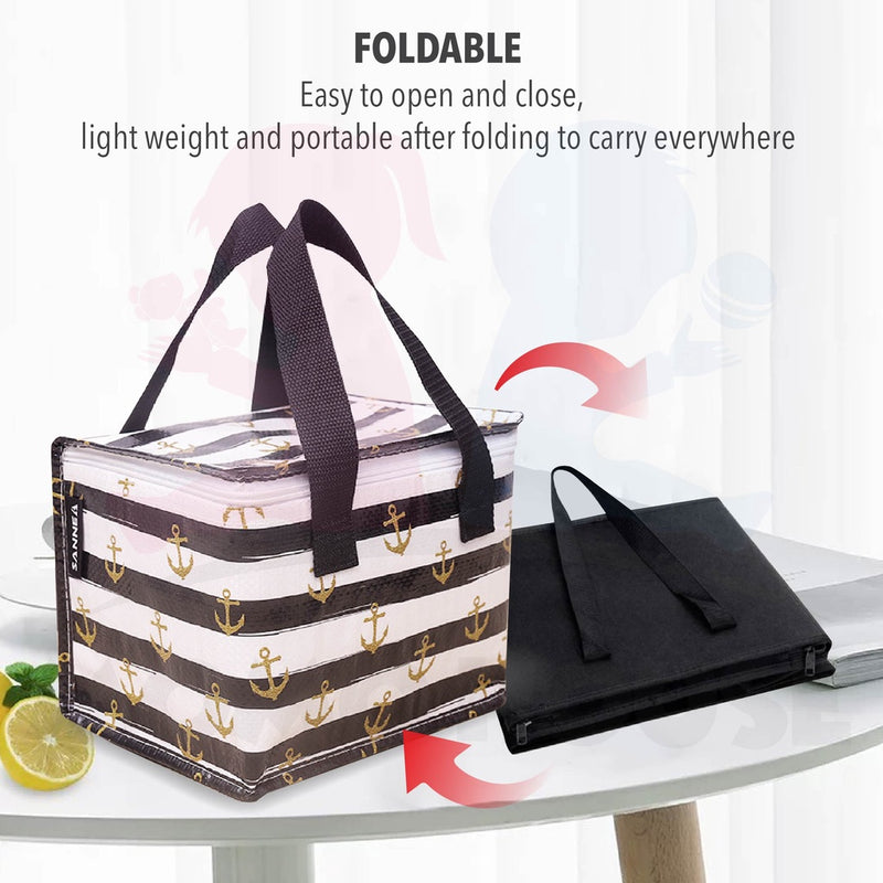 Portable Cartoon Insulated Thermal Cooler Bag Lunch Box Carry Tote Storage Bag Case Insulation Bag