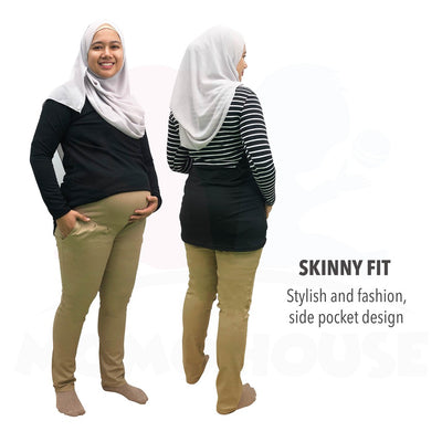 Pregnancy Pants Pregnant Maternity pant Seluar mengandung 1pc seluar perempuan Pregnant Seluar Slack Women Casual (MPSC)