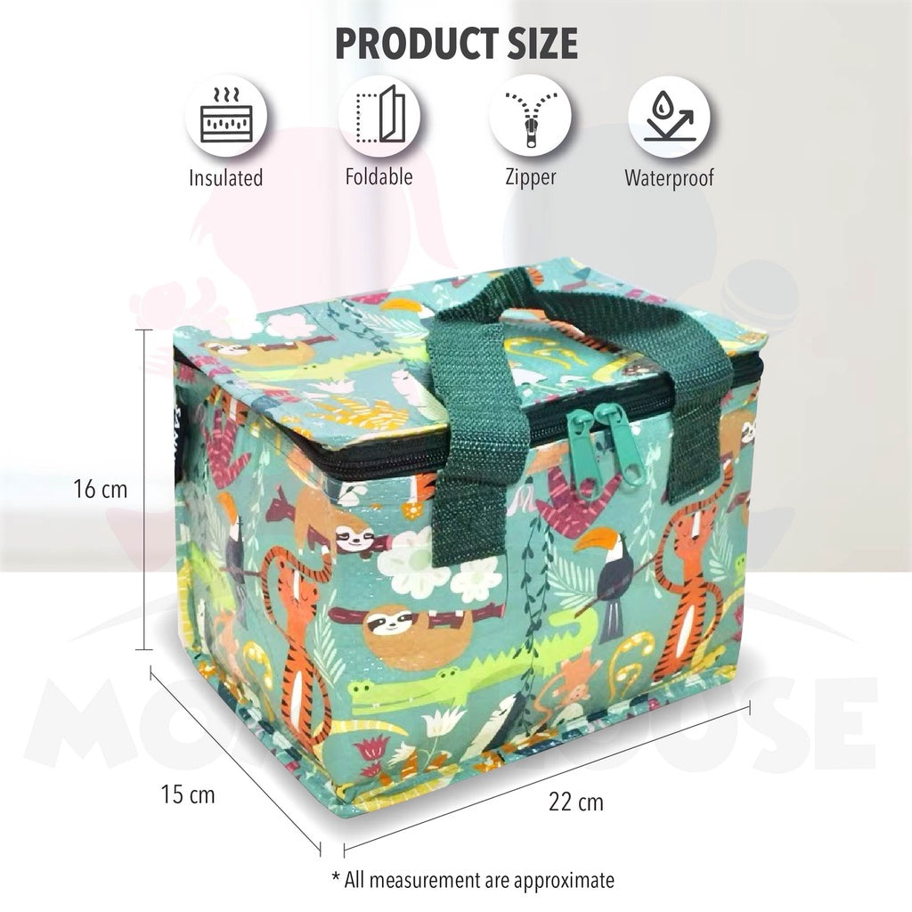 Portable Cartoon Insulated Thermal Cooler Bag Lunch Box Carry Tote Storage Bag Case Insulation Bag