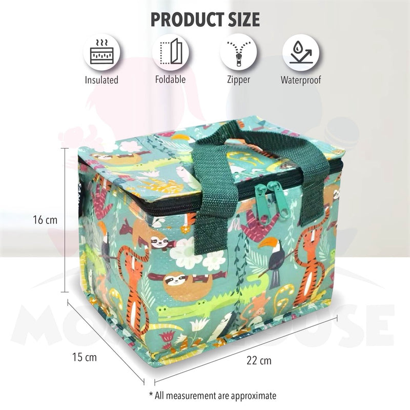 Portable Cartoon Insulated Thermal Cooler Bag Lunch Box Carry Tote Storage Bag Case Insulation Bag