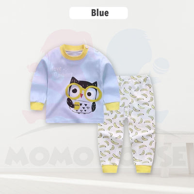 Newborn Pyjamas Baby Sleepsuit Long Sleeve Set (BM003)