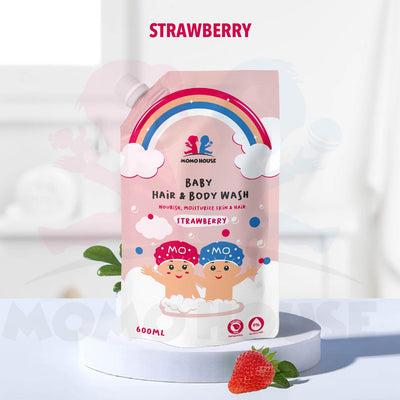 600ML Momo House Baby Shampoo Head To Toe Wash Body Wash & Hair Wash