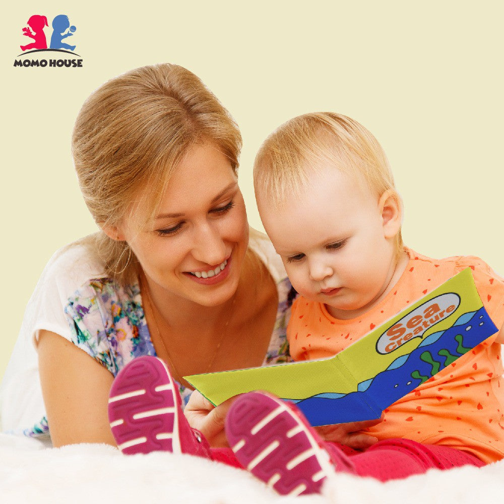 [5 pcs] Baby Toddler Early Learning Fabric Cloth Cartoon Book Toys