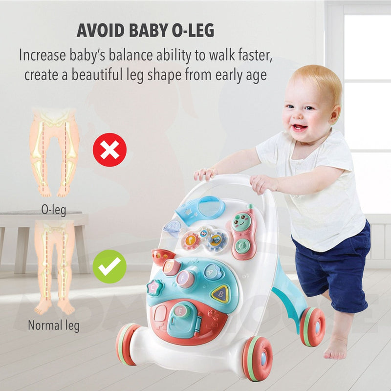 Early Learning Baby Walker With Musical Baby Toys Phone Toy (New Design)