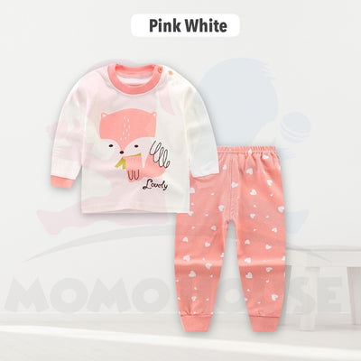 Newborn Pyjamas Baby Sleepsuit Long Sleeve Set (BM003)