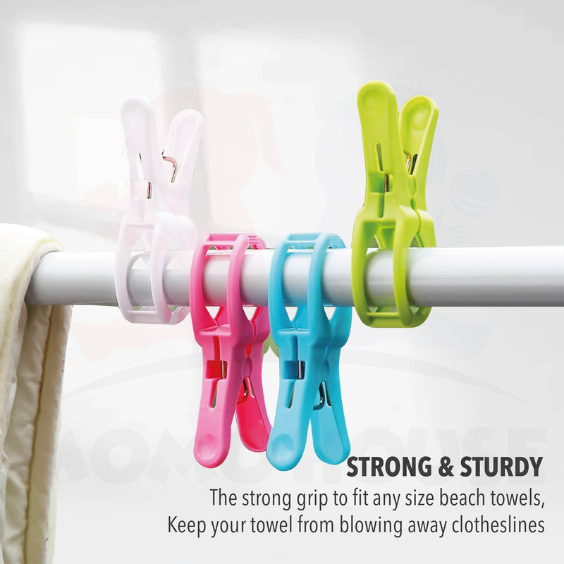 Plastic Large Clothes Pegs Hanger Clip Drying Clips Bed Sheet Pegs Clip Cloth Klip Baju