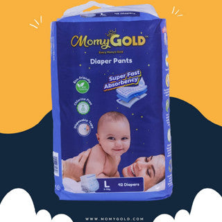 MOMY GOLD Diapers Pants M Lampin Baby Diapers Pants L Lampin Bayi Diapers Pants XL Diapers Pants XXL