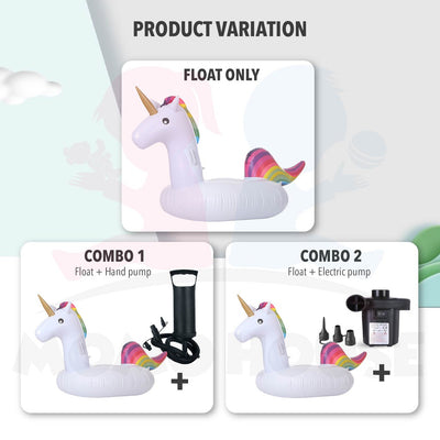 Inflatable Giant Rainbow Unicorn Float High Quality 180CM