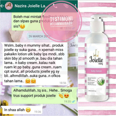 Joielle Baby Lotion (250ml)