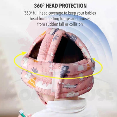 Baby Head Protection Adjustable Soft Safety Baby Helmet Walk Safety Headguard Baby Head Security Protection