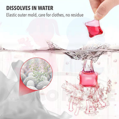 Laundry Gel Beads magic Washing Cleanser Lasting Fragrance Liquid perfume Bulk Laundry Beads Cuci Baju