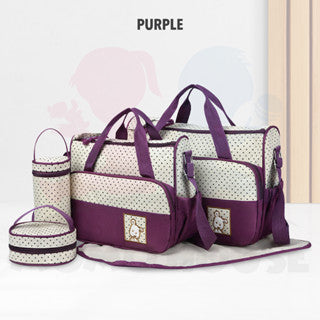 MOMO HOUSE 5 in 1 Mummy Essential Diaper Bag