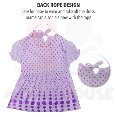 Newborn Baby Girls Dress Baby Girl Clothing Cute Dress Baju Budak Perempuan (Random Pick) (3821 & 3822 & 3823)