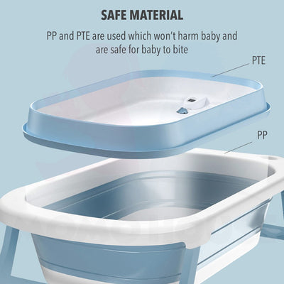 Extra Large Foldable Baby Bathtub Children Newborn Infant Kids Toilet Bath Tub Bath Barrel Basin Mandi Bayi Budak Kanak