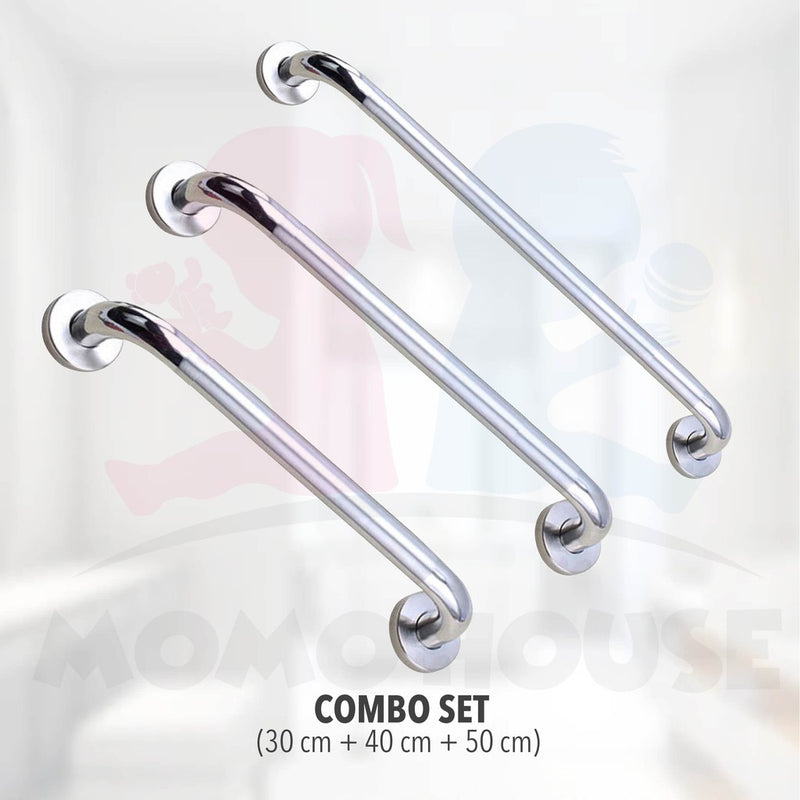 Bathroom Shower Bar Handrail Toilet Bar Toilet Handle Safety Bar Bath Grip Handbar Pemegang Tandas Handgrip Bars