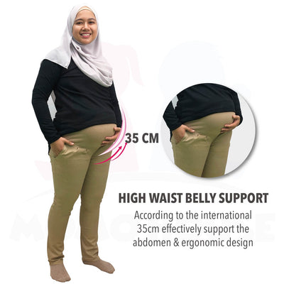 Pregnancy Pants Pregnant Maternity pant Seluar mengandung 1pc seluar perempuan Pregnant Seluar Slack Women Casual (MPSC)