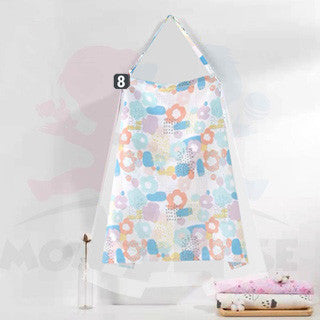 Breastfeeding Nursing Cover With Net Cotton Apron Shawl Cloth Blanket