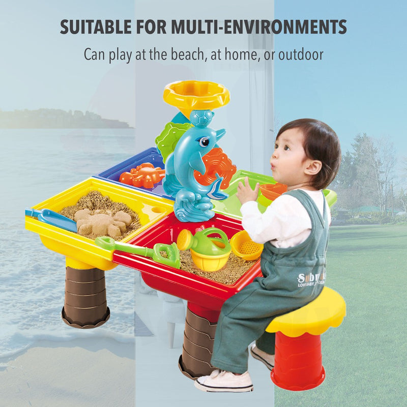 Early Learning Beach Toys Table