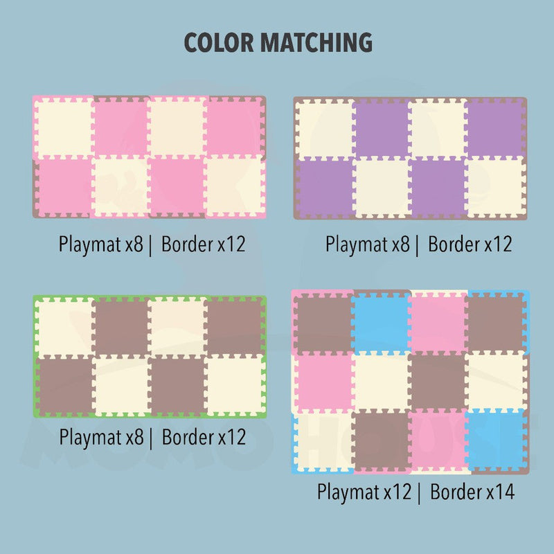 (New Design) Baby Playmat Foam Play Mat Floor Mat Puzzle Carpet EVA Mosaic Floor Crawling Rugs Mat