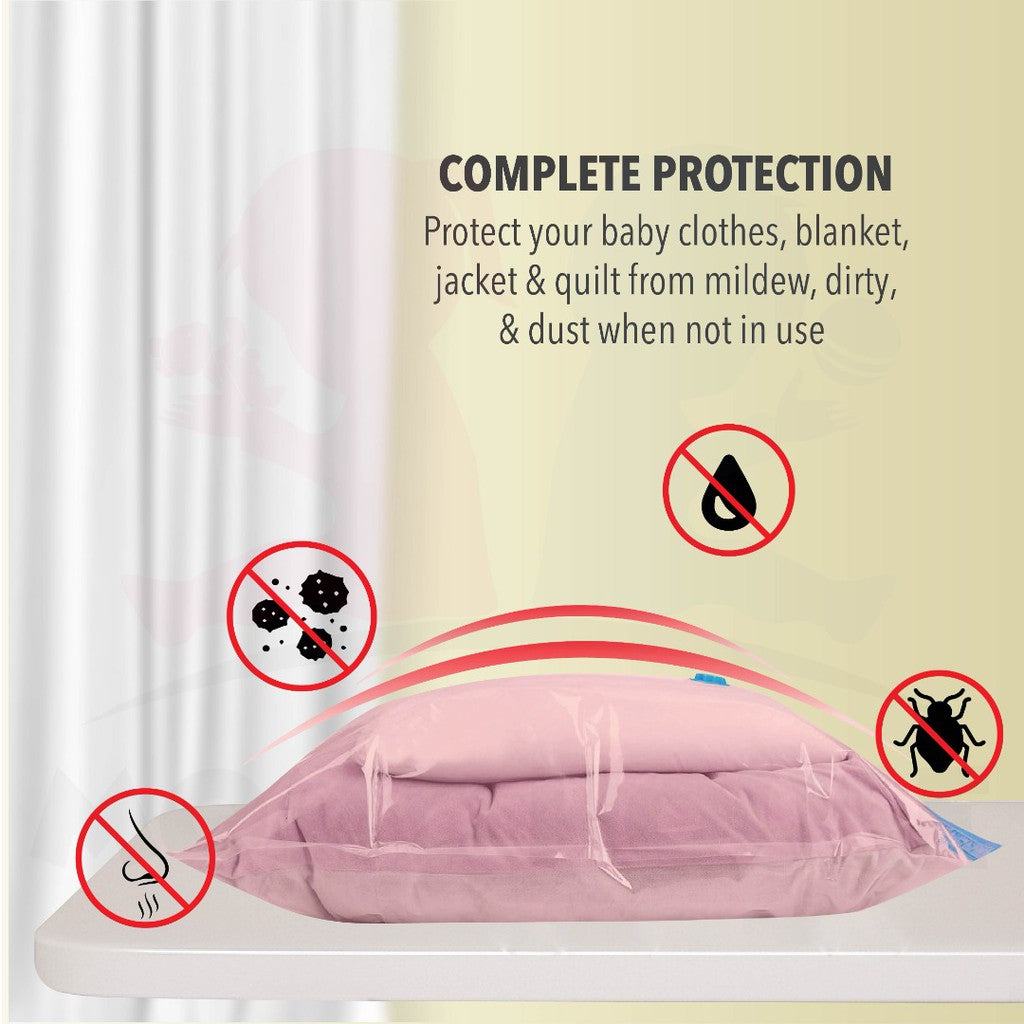 Travel Storage Resealable Vacuum Bags Vacuum Bag Compression Sealer Wardrobe Compress Organization Kit Save Space