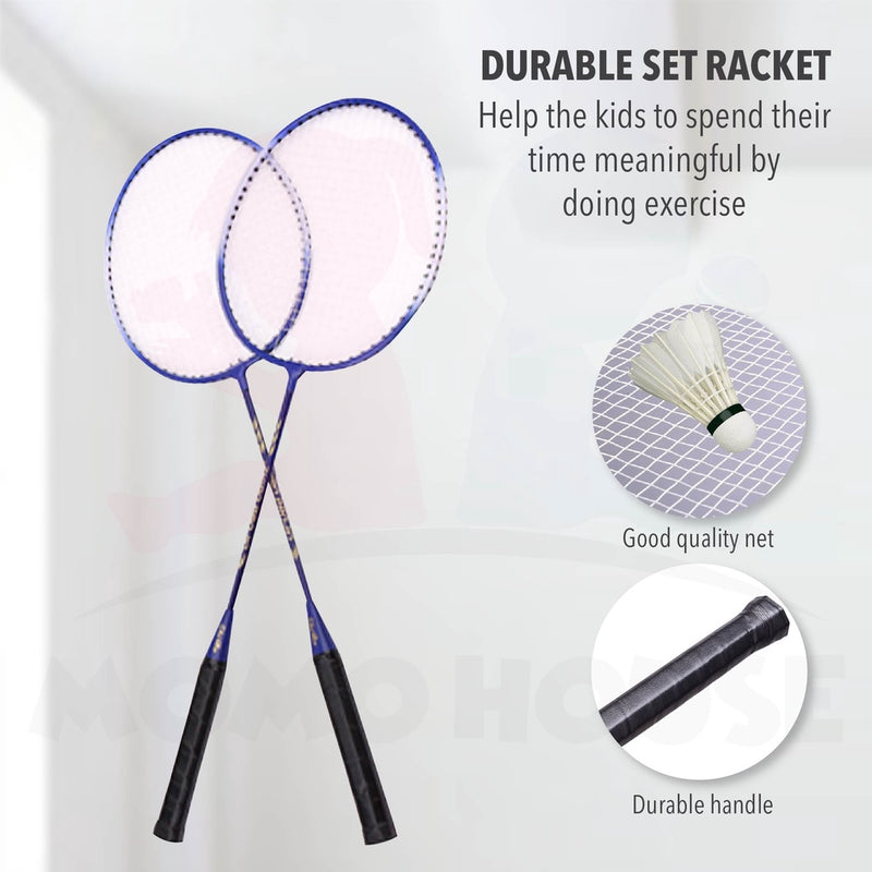 Junior Badminton Racket Set Children Badminton Racket  Indoor Outdoor Sports Shuttlecock