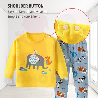 Baju Baby Newborn Clothing Newborn Pyjamas Baby Sleepsuit Long Sleeve Set Baju Tidur Baby (MYB016)