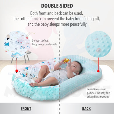 Portable Baby Bed Cot Soft Breathable Infant Bassinet baby mattress Newborn baby Crib Bionic Bed