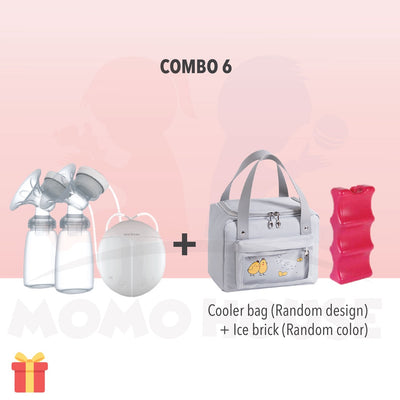 Real Bubee Breast Pump Double Electric Breastpump Pam Susu Bubee