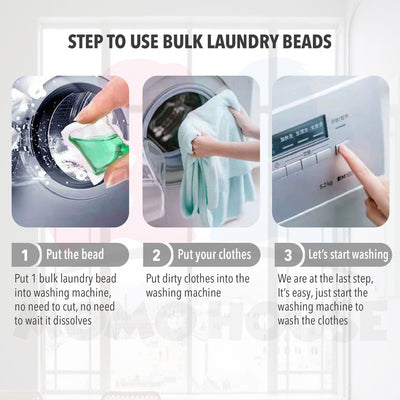 Laundry Gel Beads magic Washing Cleanser Lasting Fragrance Liquid perfume Bulk Laundry Beads Cuci Baju