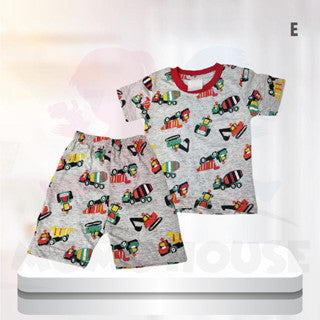 Baju Baby Newborn Baby Clothing Tshirt Bayi Baju Murah Printed Cartoon T Shirt Unisex Short Sleeve Shirt (Random Pick)