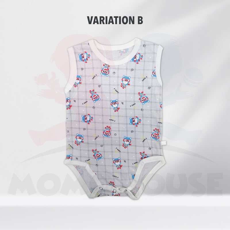 Baby Romper Sleeveless Jumpsuits Infant Boys Girls Triangle Romper (MMR04)