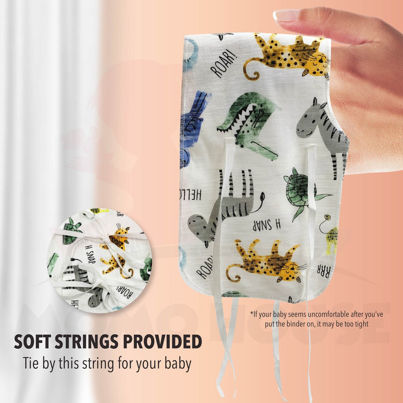 Newborn Belly Protection Barut Baby Bertali Pelekat Baby Umbilical Cord Care Bellyband Binder Swaddle